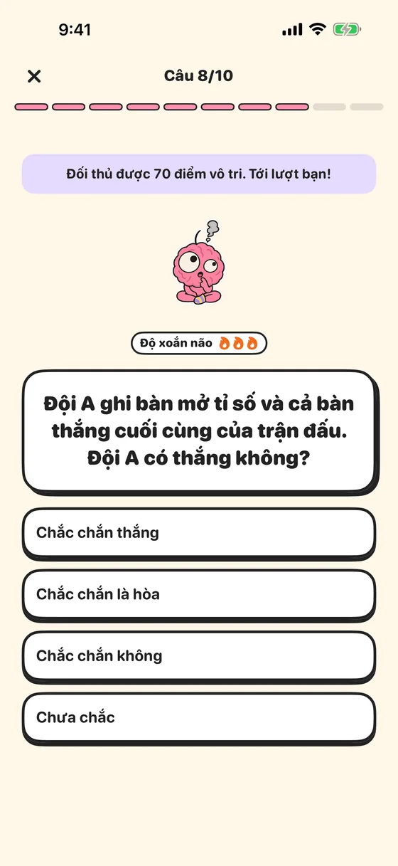 Trả lời 10 câu